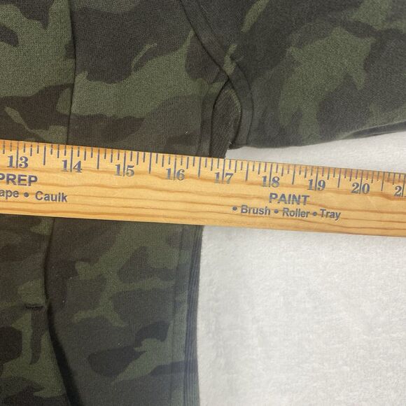 Lululemon Scuba Zip Up Sweater Womens 8 Green Camouflage Hooded Sweatshirt - Picture 8 of 10